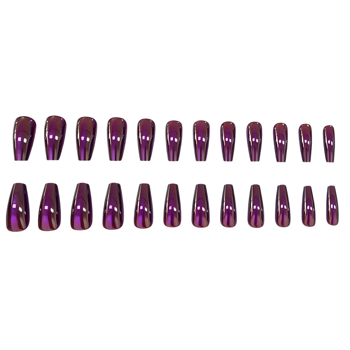 Acrylic Nail Enhancements Mirror Finish Long-Lasting Wear
