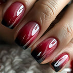 Acrylic Nail Enhancements Ombre Gradient Custom Fit