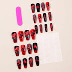 Acrylic Nail Extensions 3D Floral & Heart Easy Application