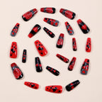 Acrylic Nail Extensions 3D Floral & Heart Easy Application