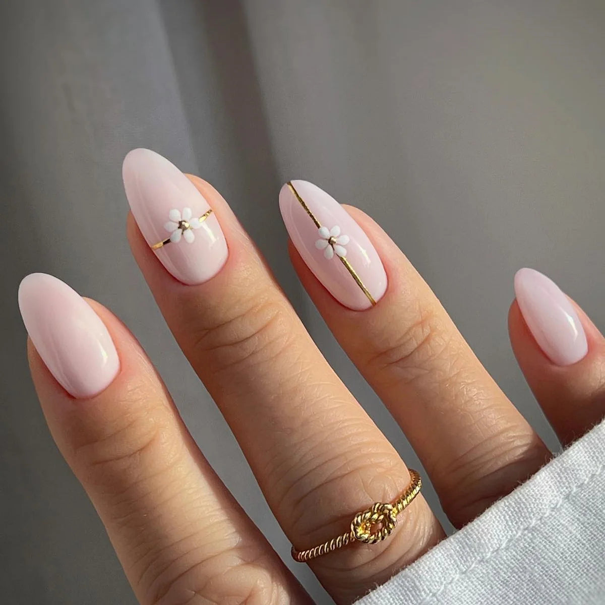 Acrylic Nail Extensions Butterfly Design & Rhinestones