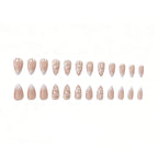 Acrylic Nail Extensions Floral Design Long-Lasting