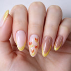 Acrylic Nail Extensions Floral Pre-Shaped Set of 24