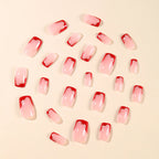 Acrylic Nail Extensions French Tip Salon-Quality