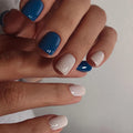 Acrylic Nail Extensions Geometric Textured Comfortable Fit