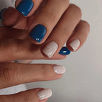 Acrylic Nail Extensions Geometric Textured Comfortable Fit