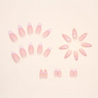Acrylic Nail Extensions Heart-Embellished Complete Kit & Easy Application