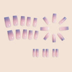 Acrylic Nail Extensions Ombre Gradient Chip-Resistant Square & Stiletto
