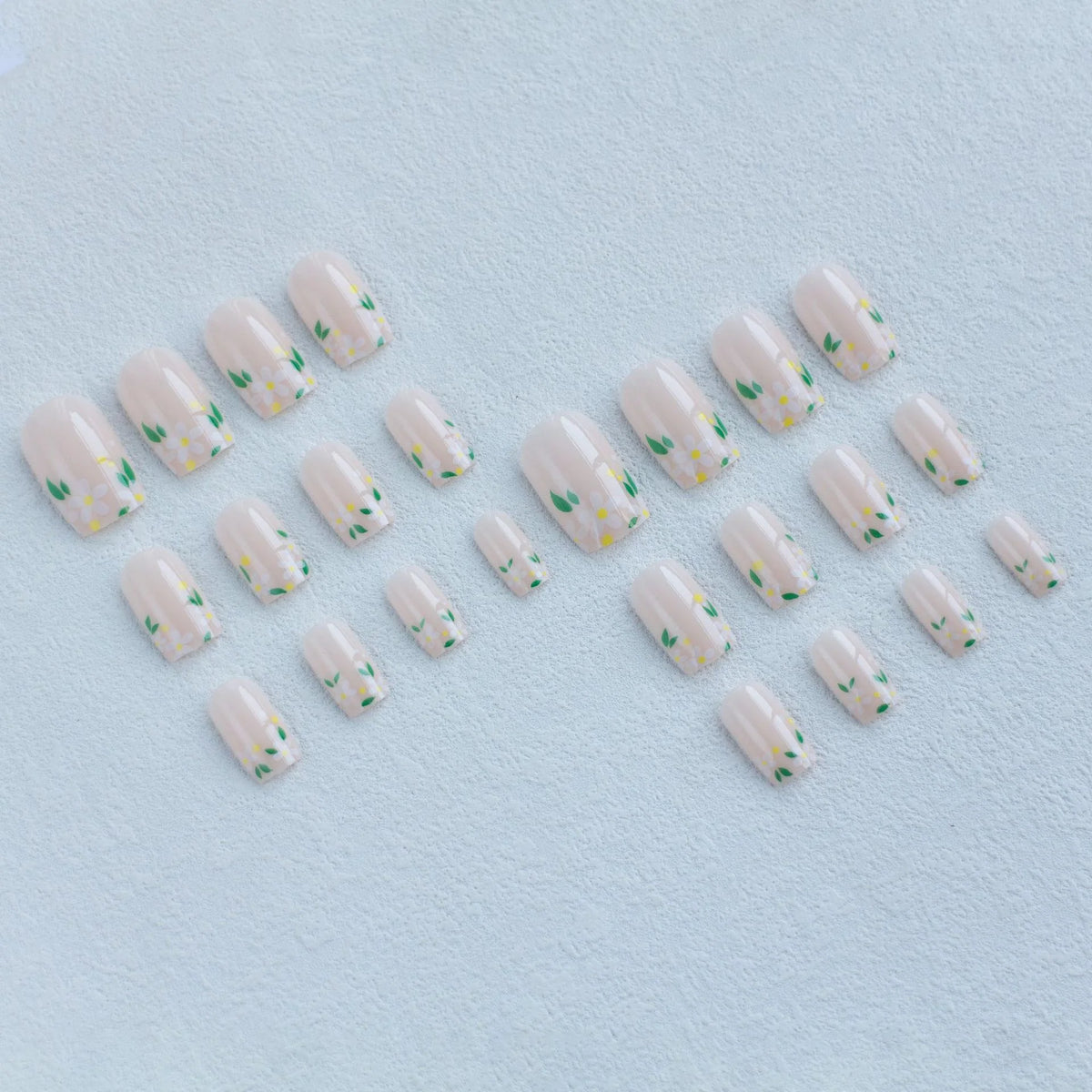 Acrylic Nail Kit Floral Accent Easy Apply