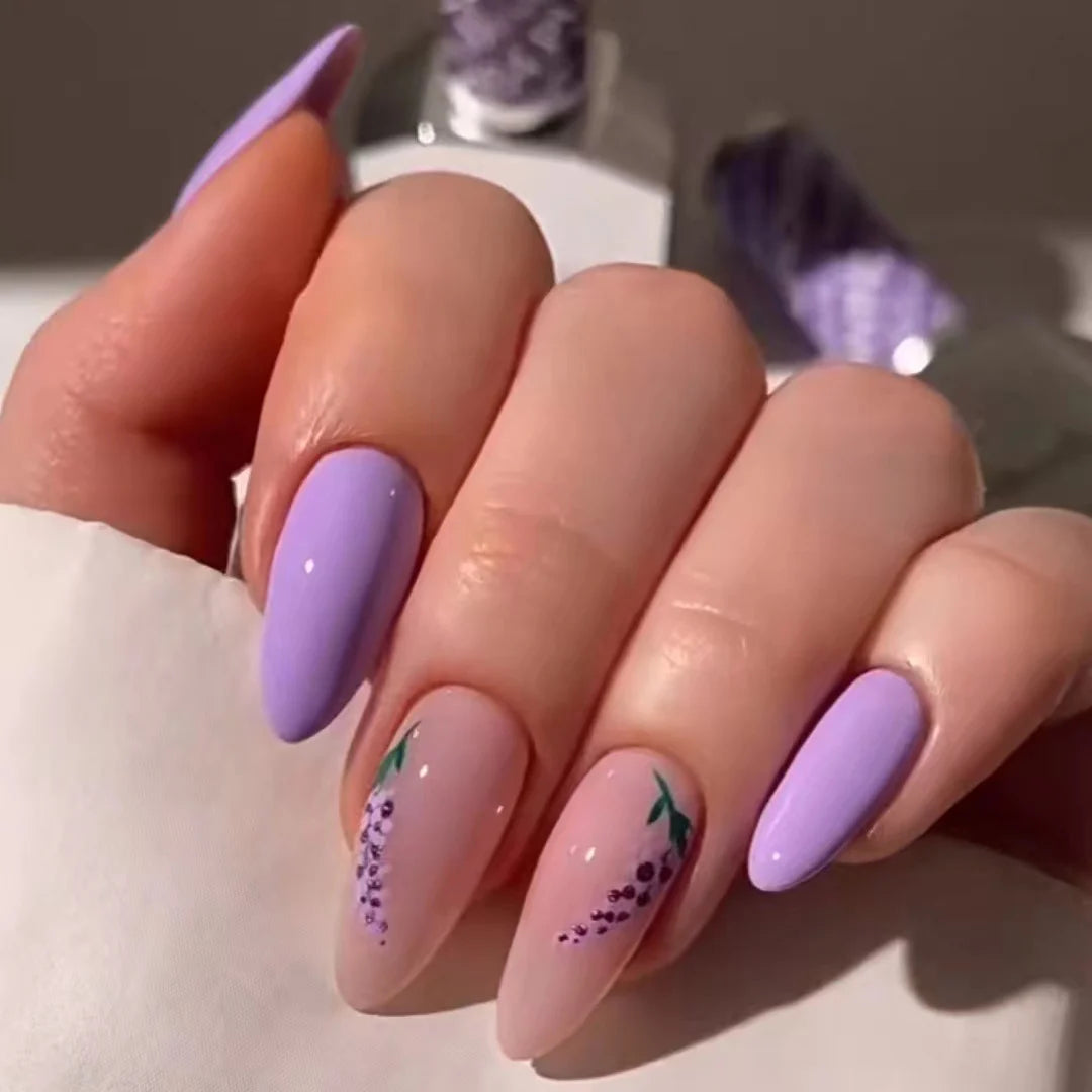 Acrylic Nail Kit Floral Art Complete With Tools & Instructions