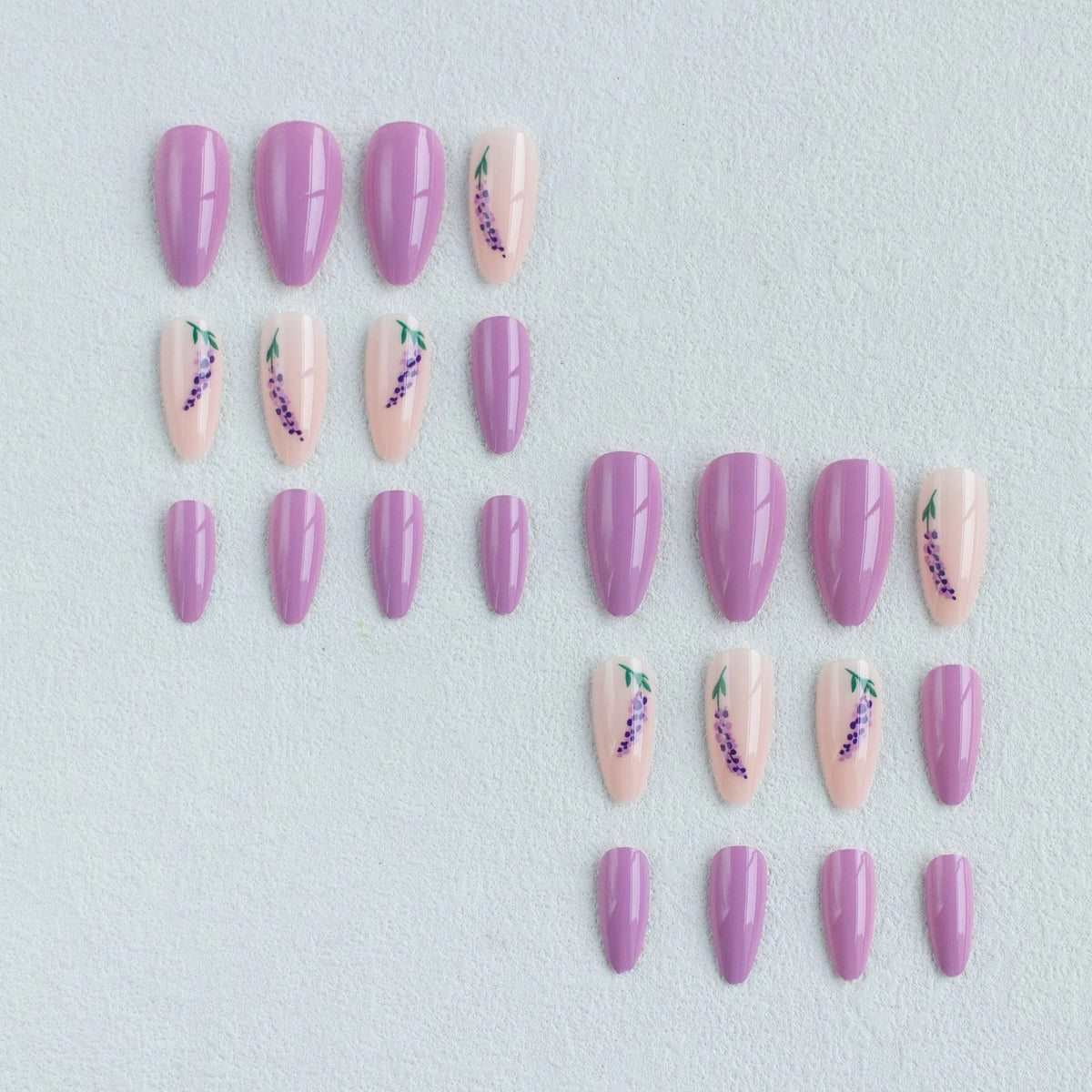 Acrylic Nail Kit Floral Art Complete With Tools & Instructions