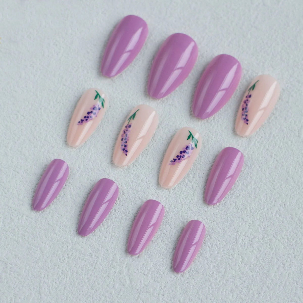 Acrylic Nail Kit Floral Art Complete With Tools & Instructions