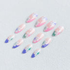 Acrylic Nail Kit Floral Designs Tips & Brushes