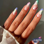 Acrylic Nail Kit Floral Designs Tips & Brushes