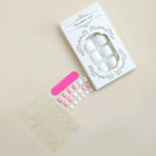 Acrylic Nail Kit White & Pastel Designs