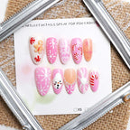Acrylic Nail Set Christmas Designs & Easy Application