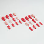 Acrylic Nail Set Floral Design Long-Lasting