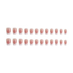 Acrylic Nail Set French Tip Glue-On Multiple Sizes