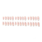 Acrylic Nail Set French Tip Set Of 30 Long-Lasting