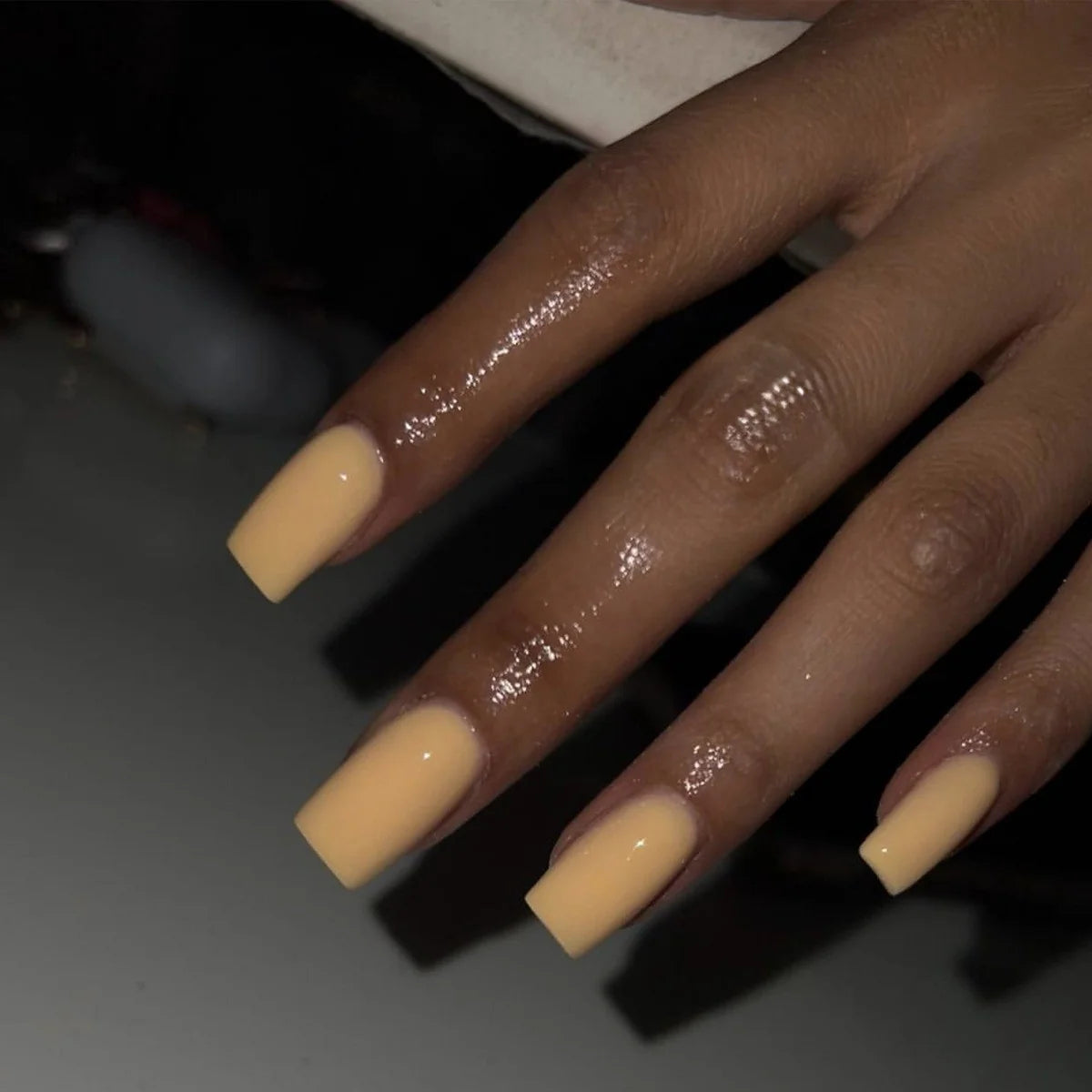 Acrylic Nail Set Natural Finish & Easy Application
