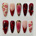 Acrylic Nail Set Self-Adhesive Animal Print