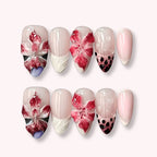 Acrylic Nail Set Self-Adhesive Animal Print