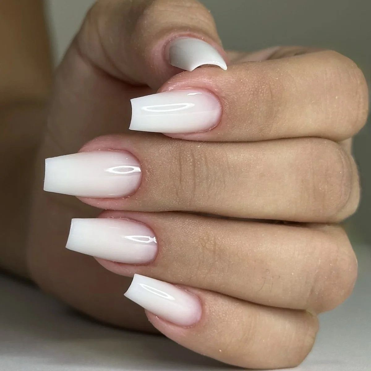 Acrylic Nail Set Stiletto Glossy Multiple Sizes & File