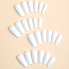 Acrylic Nail Set Stiletto Glossy Multiple Sizes & File