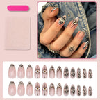 Acrylic Nail Set Stylish Designs Long-Lasting Easy Application