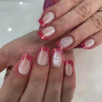Acrylic Nail Tips Floral Design Durable & Easy Application