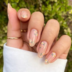 Acrylic Nail Tips Floral Pre-Decorated Set of 24