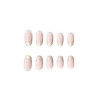 Acrylic Nail Tips French Tip Durable Set of 24