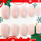 Acrylic Nail Tips Holiday Designs Durable Easy Application