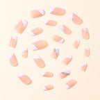 Acrylic Nail Tips Press-On French Tip