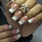 Acrylic Nail Tips Press-On French Tip