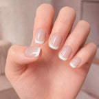 Acrylic Nails French Tip Durable Set of 24