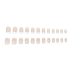 Acrylic Nails French Tip Durable Set of 24