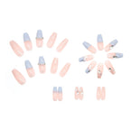 Acrylic Nails Long Celestial Shimmer Glue Kit