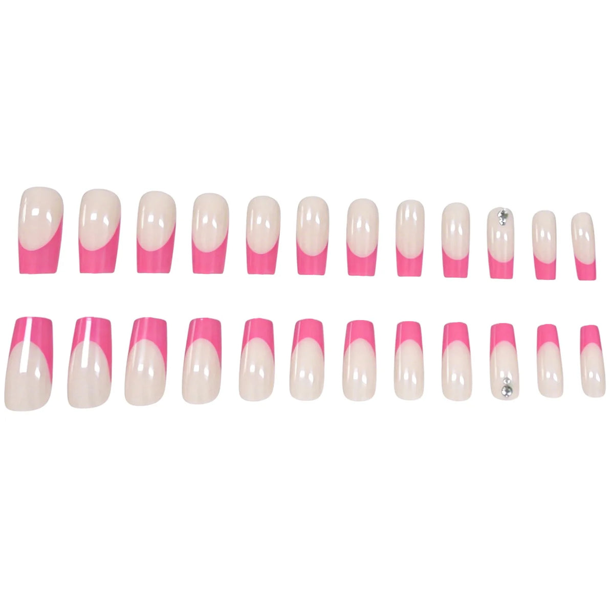 Acrylic Nails Vibrant Artistic Patterns Chip Resistant