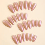 Acrylic Press-On Nail Set Shimmering Finish & Versatile Shapes