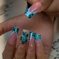 Acrylic Press-On Nails 3D Floral & Glitter Kit