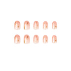 Acrylic Press-On Nails Celestial Stars & Moon Jelly Gel