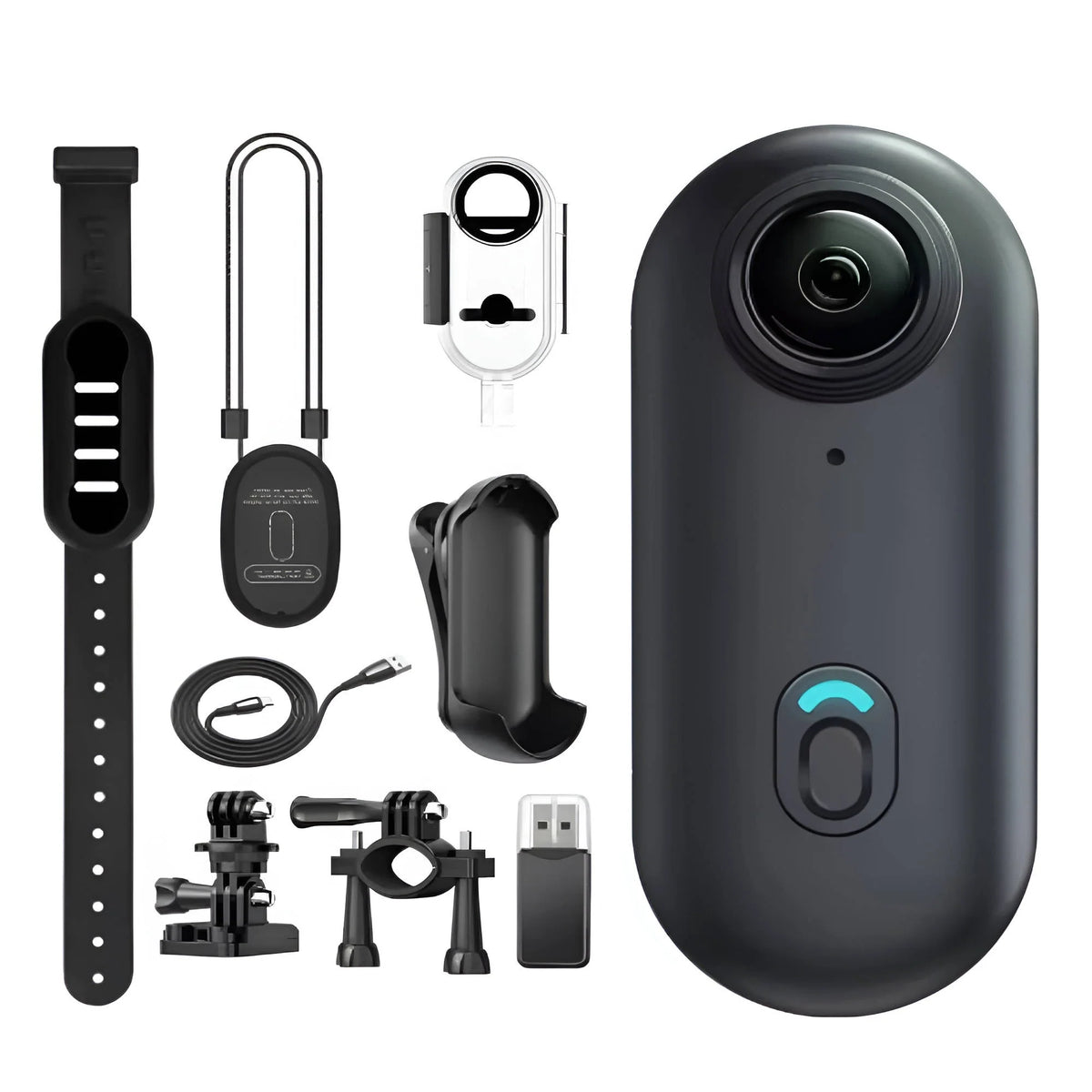 Action Camera 4K Magnetic Mount Waterproof Case
