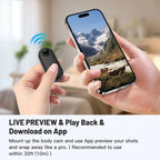 Action Camera 4K Magnetic Mount Waterproof Case