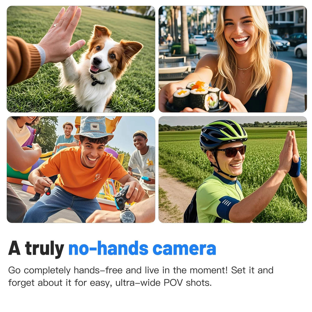 Action Camera 4K Magnetic Mount Waterproof Case