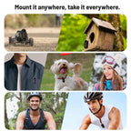 Action Camera 4K Magnetic Mount Waterproof Case
