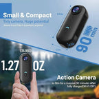 Action Camera 4K Waterproof Magnetic Rotating Clip