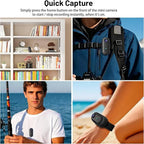 Action Camera 4K Waterproof Magnetic Rotating Clip
