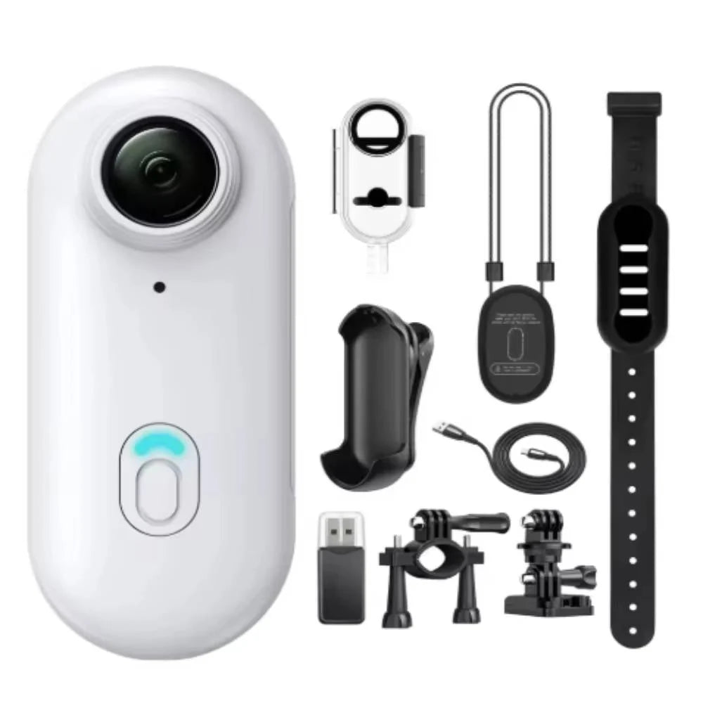 Action Camera 4K Waterproof Magnetic Rotating Clip