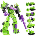 Action Figure 6-in-1 Transforming Durable Plastic
